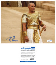 Joel Edgerton 'Exodus: Gods And Kings' Signed 8x10 Photo 'Ramses' ACOA