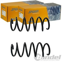 2X Spidan Fahrwerksfedern Satz Vorne Passend FÜR Ford B-MAX Links+Rechts | 87502