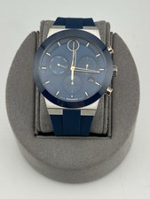 Movado Bold Fusion Chrono Sunray Dial Watch 3601331 Brand New In Box
