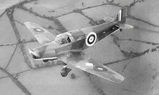 Parnall Heck British Cabin Tourer Desk Wood Airplane New Model Small Scale 1/32