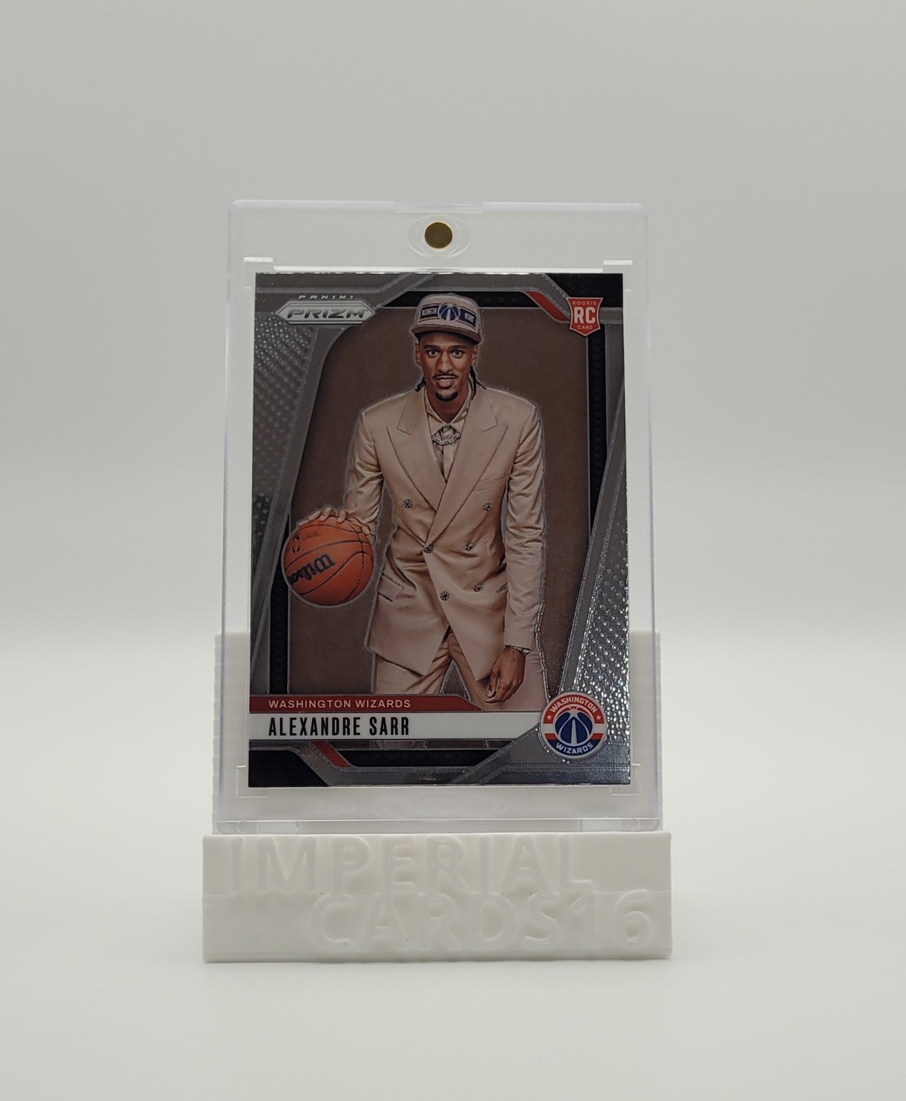 2024-25 Prizm Image Variation Alexandre Sarr Washington Wizards RC Rookie #264 V