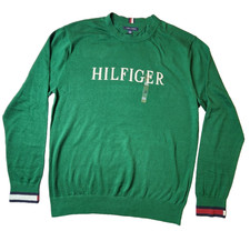 Tommy Hilfiger Men's Sweater Pullover Crew Neck Knit Flag Logo Outerwear XXL New