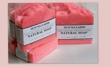 Plumeria  Shea Butter Soap with ARGAN OIL SHEA BUTTER ** 6 LARGE BARS