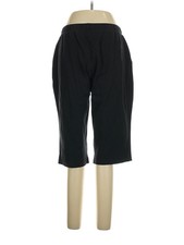 Lands' End Women Black Active Pants L