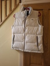 White Reflective Trepass Body Warmer Size L