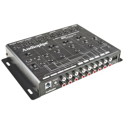 6-Way Active Crossover (XV-6-V15), Multiplier Switch, Compact, Power LED Indi...