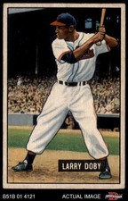 1951 Bowman #151 Larry Doby Indians HOF 4.5 - VG/EX+