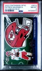 2573 Patrick Mahomes II 2023 Panini Contenders Optic Blue X's and O's /99 PSA 8