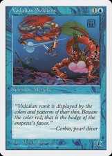 [MTG] Vodalian Soldiers (134) (5ED) HP-DMG