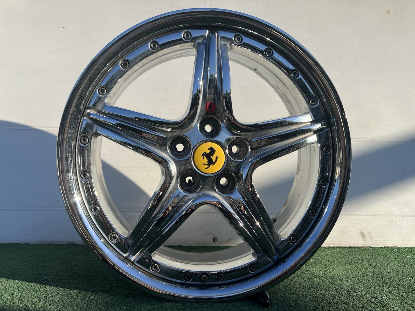 Ferrari 360 Front Wheels Set Chrome P/N 183843