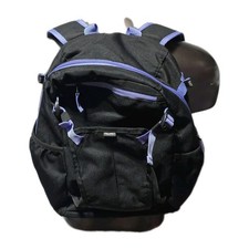 DSG Baseball Softball BAG Backpack Purple Black Bat 2 Bat Ex Cond