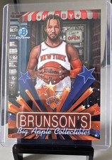Jalen Brunson Topps 2025-26 Bowman Chrome Knicks Hobby Stars Insert HS-11