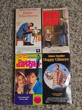 Adam Sandler VHS lot of 4, Wedding Singer Bil...
