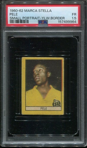 1960 Marca Stella Small Potrait Yellow Pele psa 1.5 Very RARE