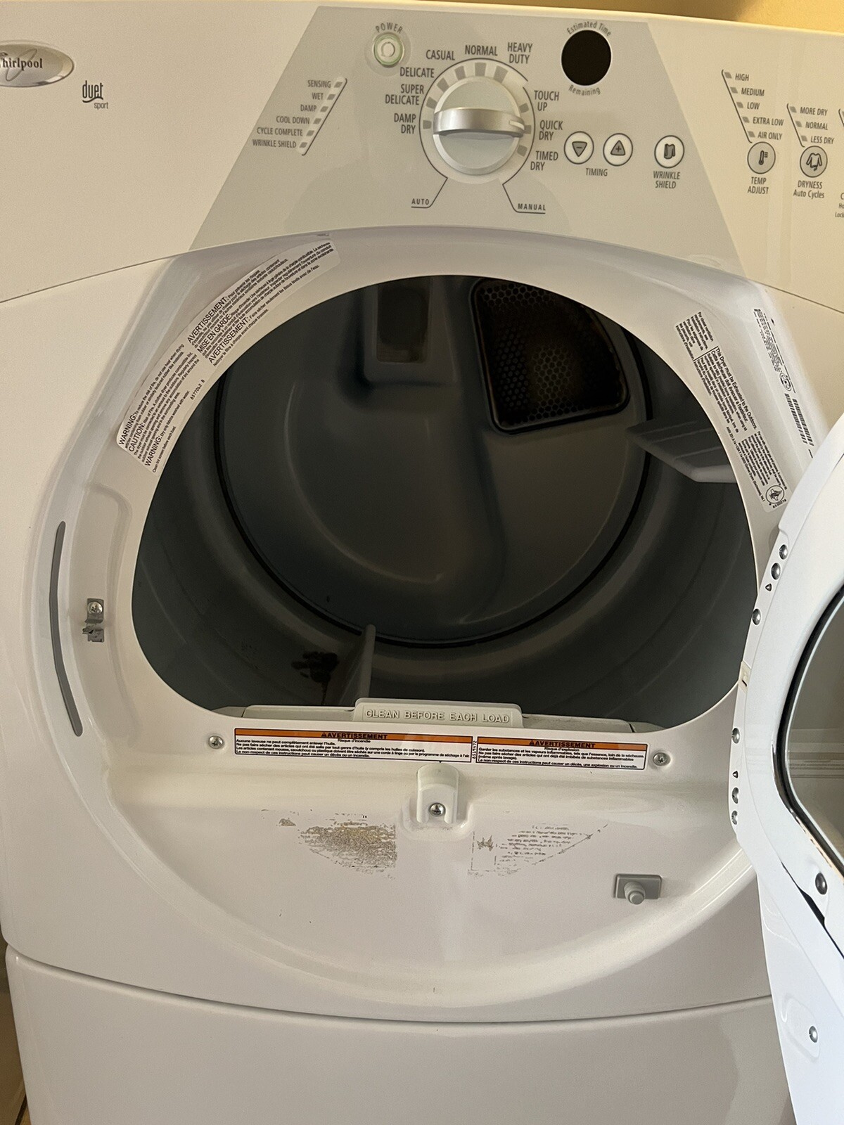 whirlpool duet Sport Dryer eBay