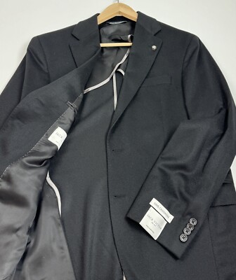Jack Victor David Unstructured Cashmere Sports Jacket Size 42 R RETAIL $998 #277