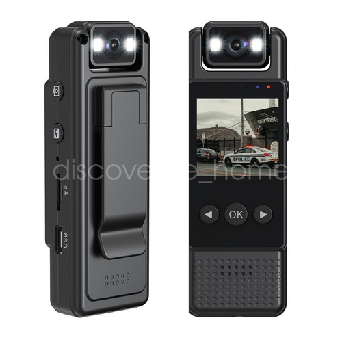 1080P Mini Wifi Body Camera HD 180° Video DVR Motion Detection Cam Sports Cam - Picture 23 of 23