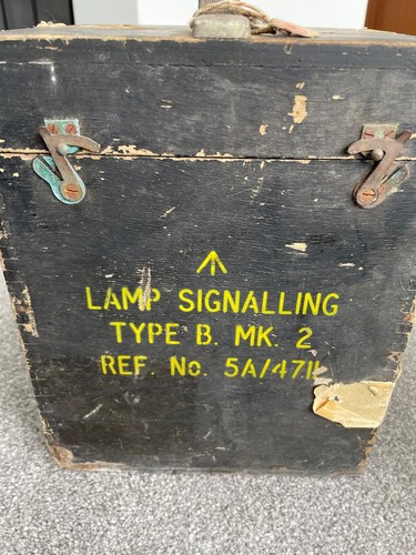 Original British WWII RAF Signalling Light in box Type B MK 2 ~ War Memorabilia - Picture 4 of 24