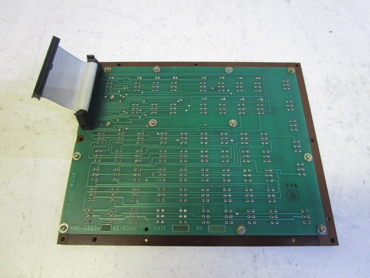 YASKAWA HMK-3993-04 MONITOR KEYBOARD - USED - FREE SHIPPING YASKAWA HMK-3993-04 MONITOR KEYBOARD - USED - FREE SHIPPING