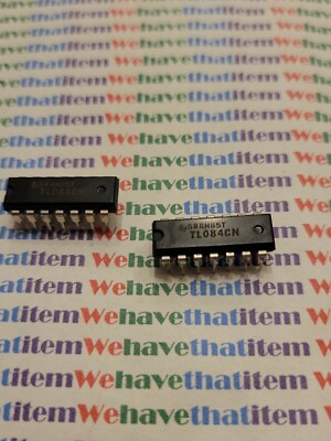 TL074CN / IC / DIP / 2 PIECES (qzty)