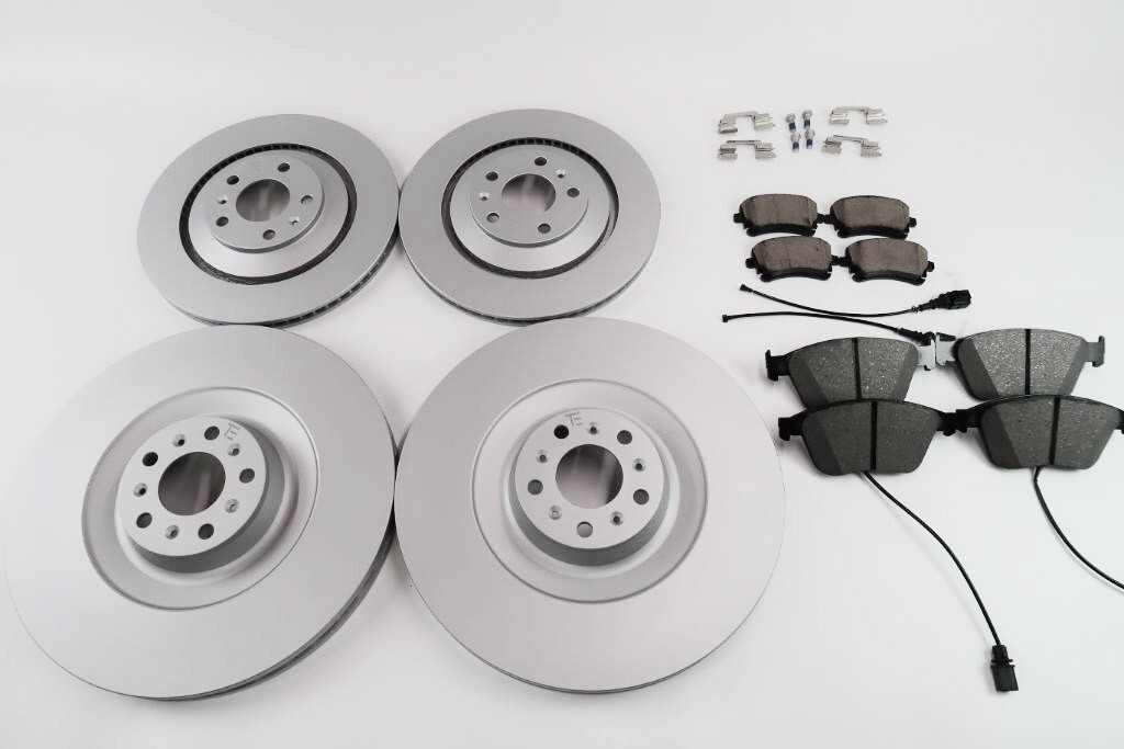 Bentley Gt GTc Flying Spur front rear brake pads & rotors LOW DUST