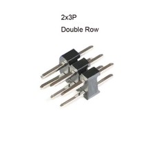 Double Row Pin Copper 2.0mm Pitch 2 x 2/3/4/5/6/7/8/10/12/20/40Pin Straight Pin