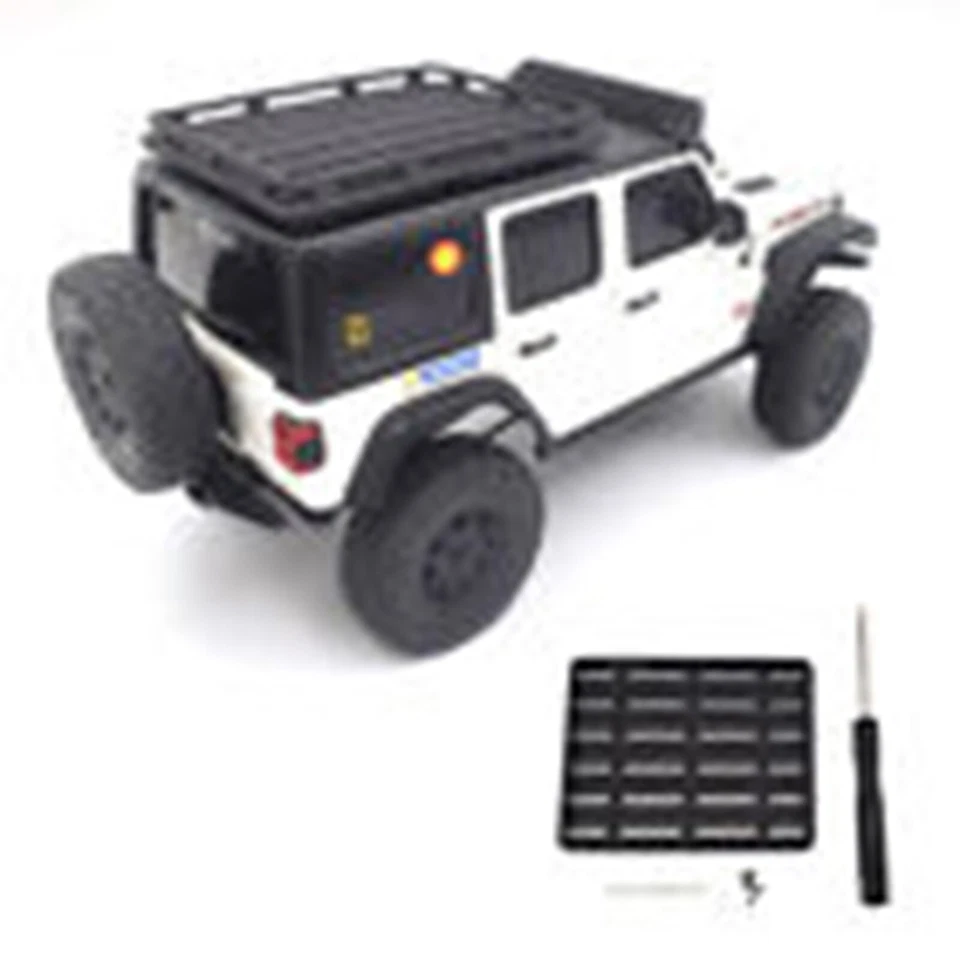 Juego de portaequipajes de techo de metal para Kyosho 4x4 Mini-Z RC accesorios de actualización Foto 4 de 4