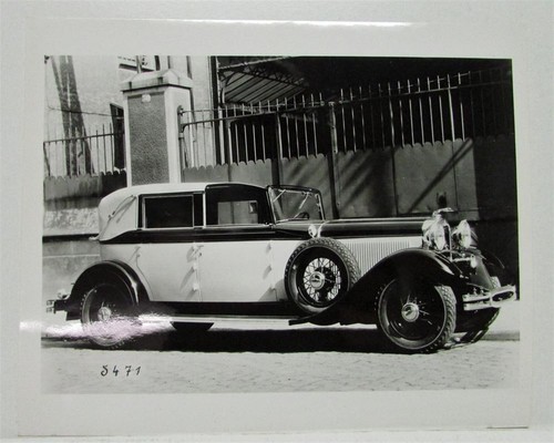 1931 Lincoln Town Car by Million Guiet Paris Press Photo - 第 1/2 張圖片