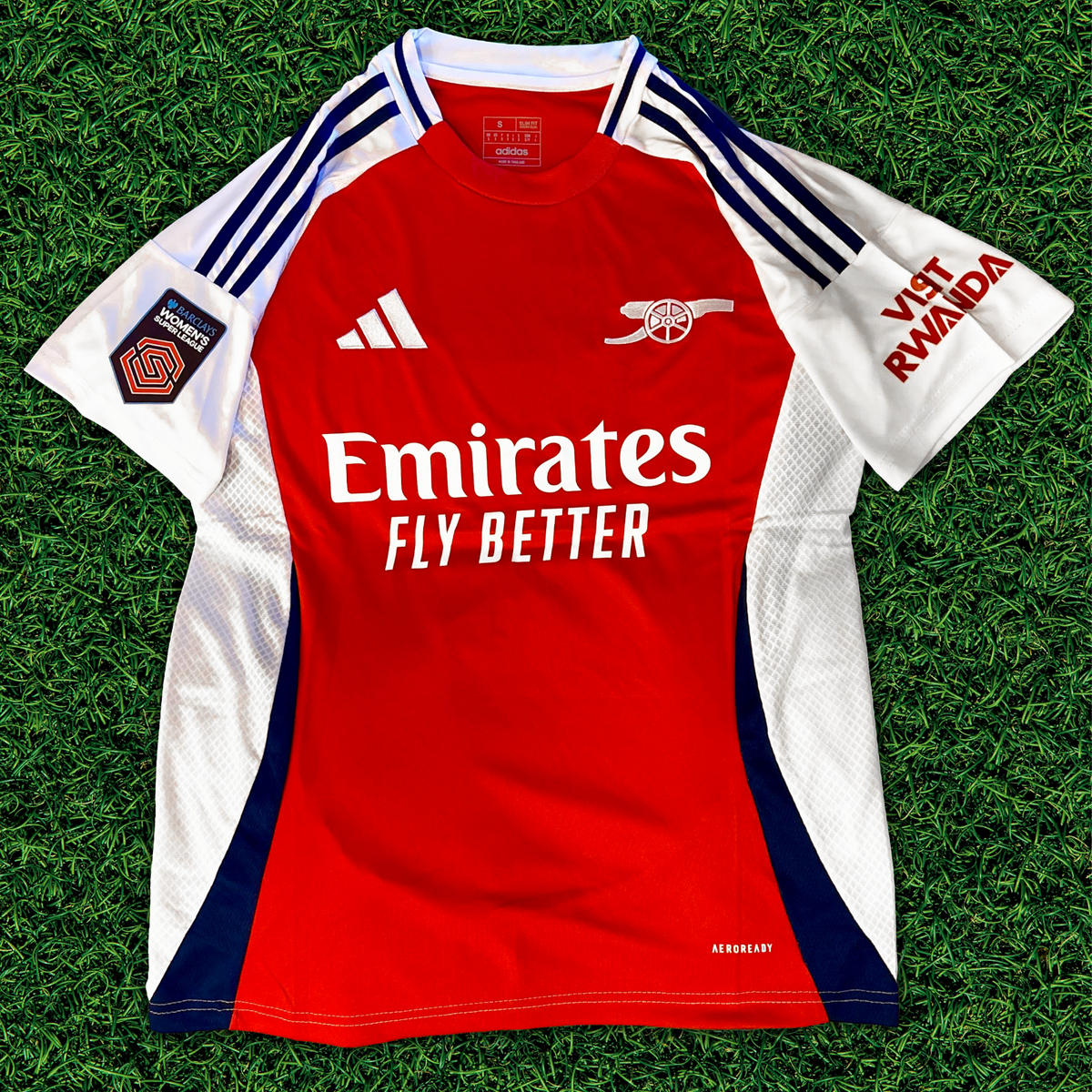 2024-2025 Arsenal Leah Williamson #6 WSL Home Version Jersey