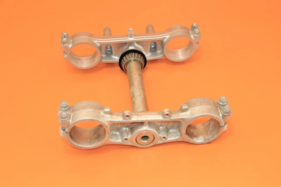 98-00 KX125 KX 125 1999 genuino triple árbol abrazadera vástago de dirección horquilla soporte Foto 4 de 4