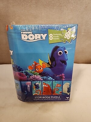 Finding Dory 96 piece Storybook Puzzle, 8 Puzzle Panels Disney PIXAR 