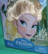DISNEY PARK FROZEN ELSA BRAID WIG CHILD HALLOWEEN COSTUME HAIRPIECE ONE SIZE NEW
