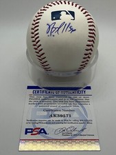 JP Howell Royals Rays Dodgers Signed Autograph Official OMLB Baseball PSA DNA