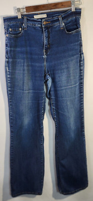 Levi's Woman's 512 bootcut jeans perfectly slimming Size 14M (CC-12)