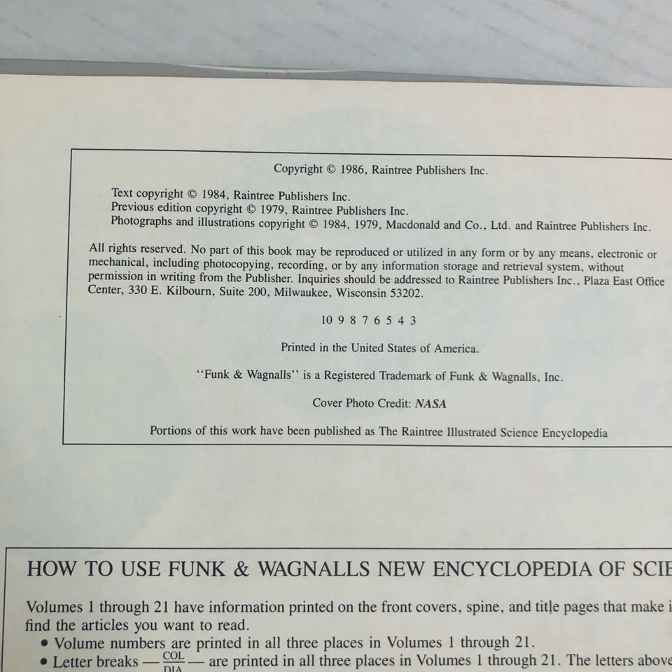 funk & wagnalls new encyclopedia of science vol 1 a-aqu hardcover educational - Image 4 of 4