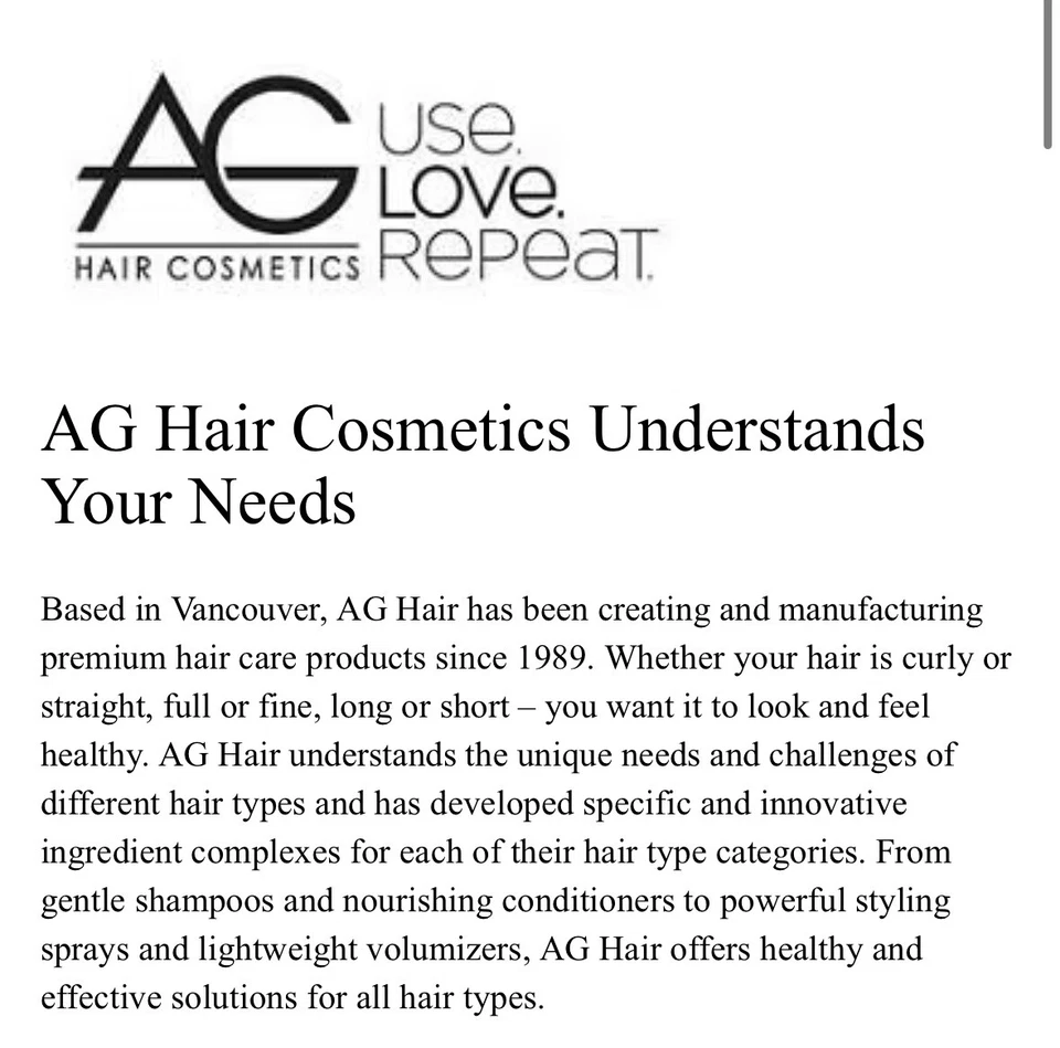 2 pack AG Sterling Silver Conditioner 2 oz. Great For travel!! - Image 2 of 3