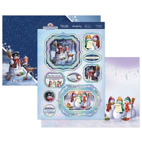 Hunkydory The Greatest of Friends Luxury Topper Set  : Frosty & Friends Collecti - Picture 1 of 6