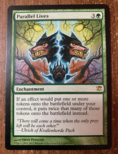 Vintage Magic The Gathering MTG Parallel Lives Game Card