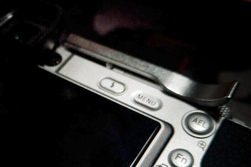 Impugnatura A Pollice Per Sony A6000 A6100 A6300 A6500 - Supporto Per Flash Hot Shoe In Alluminio