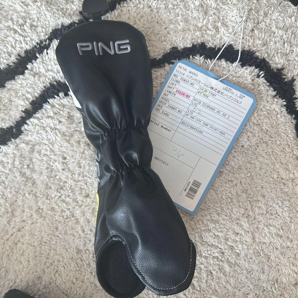 PING G430MAX Fairwaywood 3W 15deg RH Head Only with HC New - Image 4 of 4