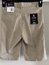 Chaps Boys Khaki Shorts School Uniform Size 12 NWT 28