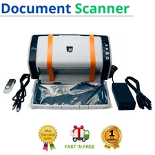 Professional Desktop Color Duplex Scanner for Office Business Work w/FULL SET