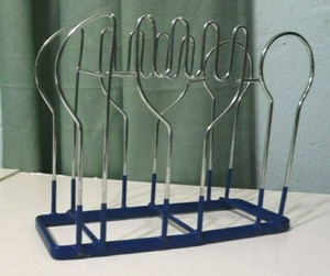 upright napkin holder