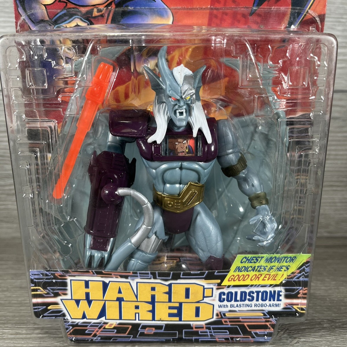 Vintage Gargoyles Hard Wired ColdStone Kenner 1996 Action Figure