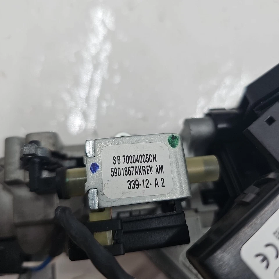 2011-2015 CHEVROLET CRUZE IGNITION SWITCH LOCK W/KEY & IMMOBILIZER OEM 13504286 - Image 3 of 4