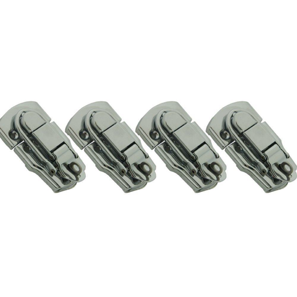 Pack of 4 Silver Quick Catch With Padlock Loop Custom Flight Case or Repair