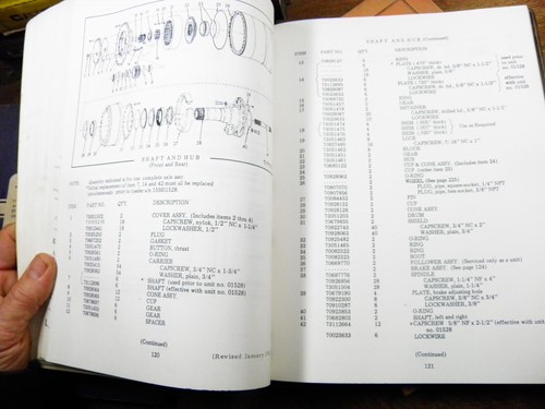 FIAT ALLIS 945-B 945B WHEEL LOADER PARTS CATALOG - Picture 6 of 6