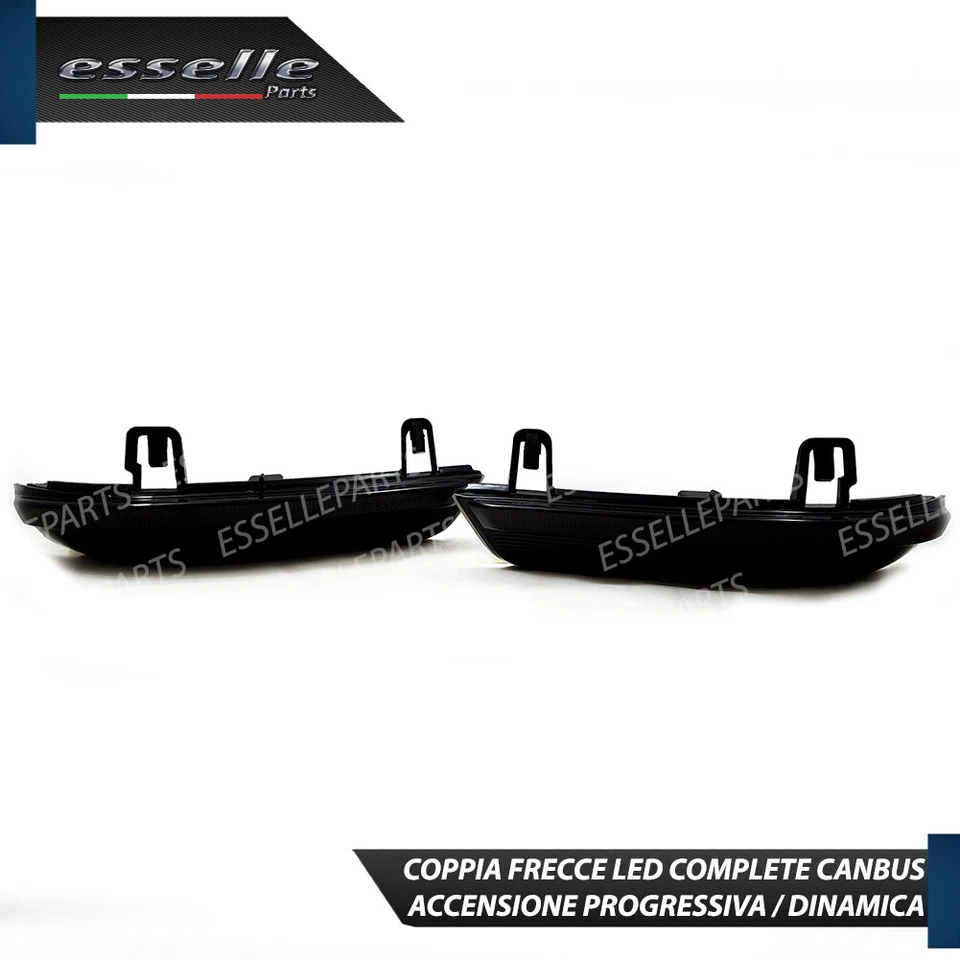 COPPIA FRECCE LATERALI PROGRESSIVE A LED PER VW EOS CANBUS DINAMICHE - Immagine 3 di 4