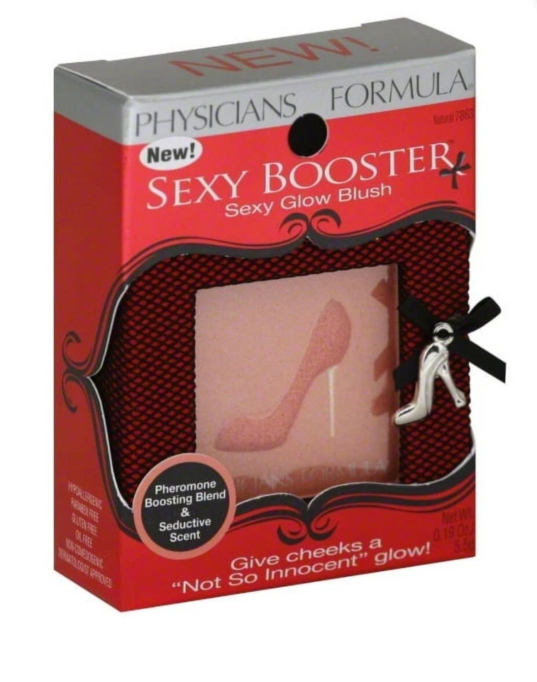 Physicians Formula Sexy Booster Brillo Rubor Aroma Seductor Natural 7863 * RARO * Foto 3 de 3