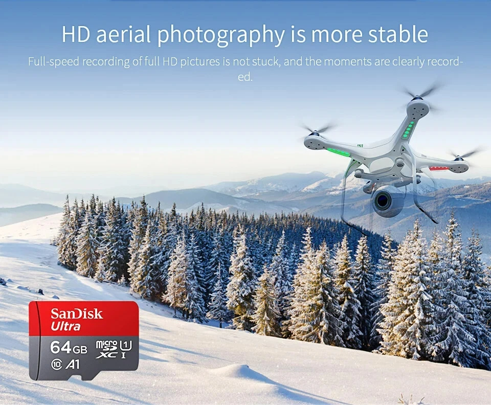 SanDisk Extreme 4K micro SD Speicherkarte MemoryCard 32GB 64GB 128GB 256GB - Bild 2 von 4